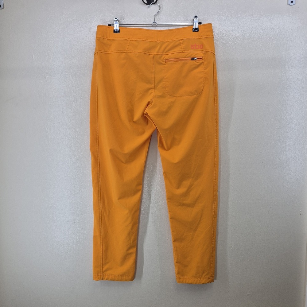 STIO CFS Board Pants Women's 10 Orange Lightweight Hiking Outdoor Quick Dry - Picture 4 of 16
